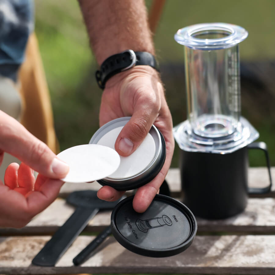 AeroPress Travel Filter Holder Easy Brew Filter Accessory