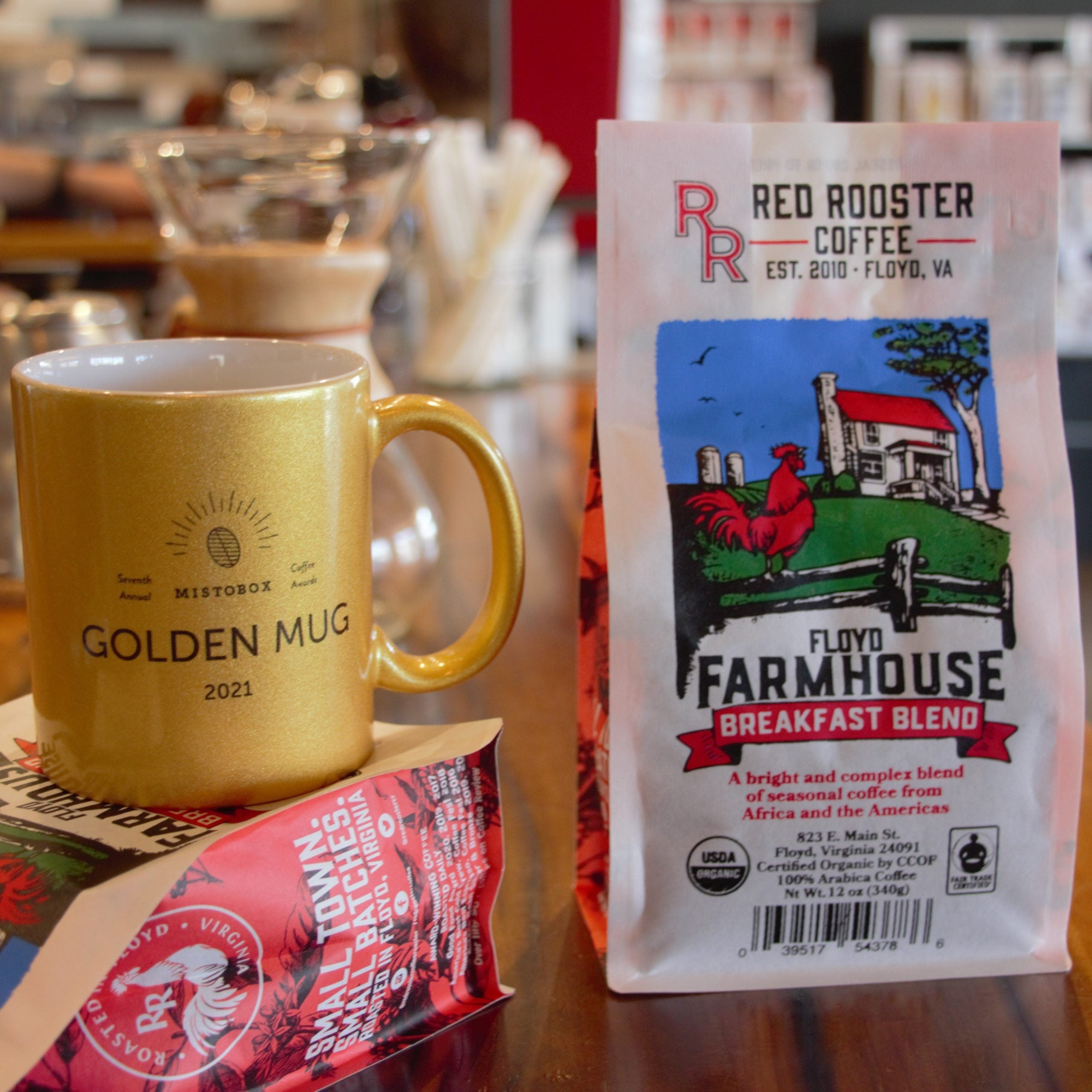 Organic Floyd Farmhouse Breakfast Blend Rich Daily Coffee Blend