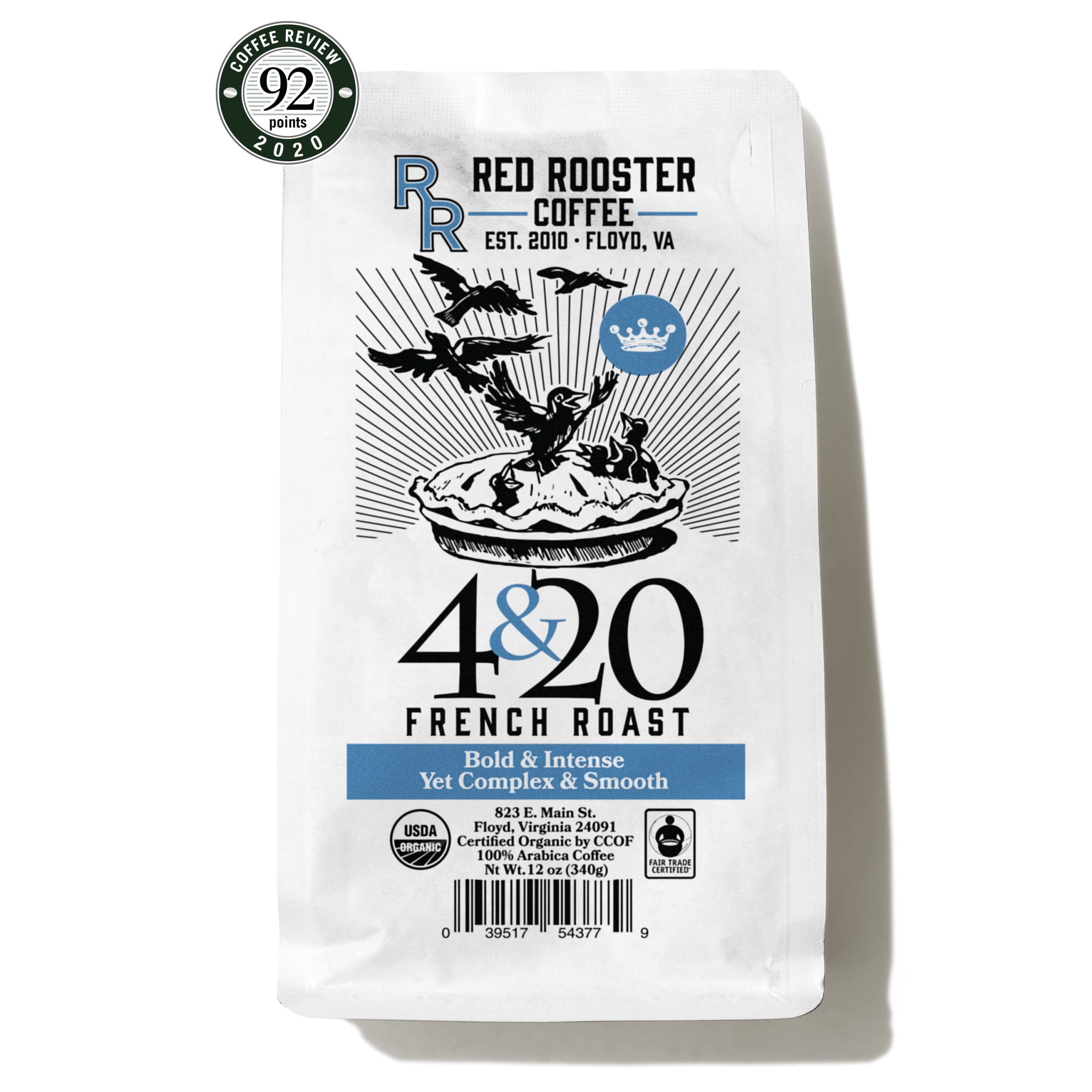 Organic 4&20 French Roast Rich Daily Coffee Blend