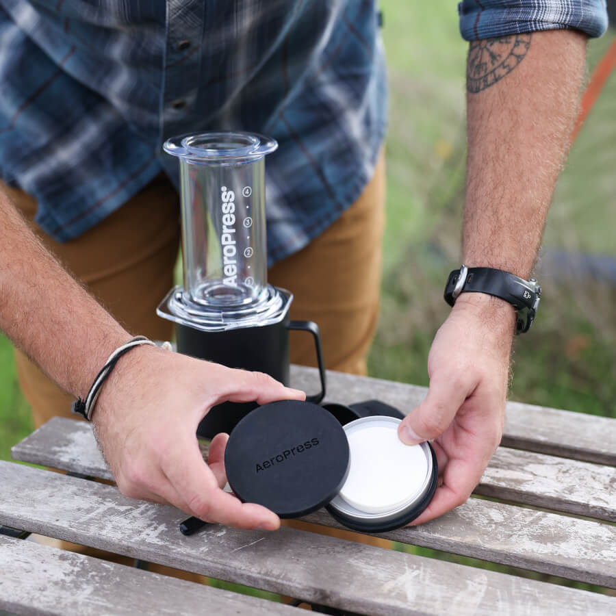 AeroPress Travel Filter Holder Easy Brew Filter Accessory