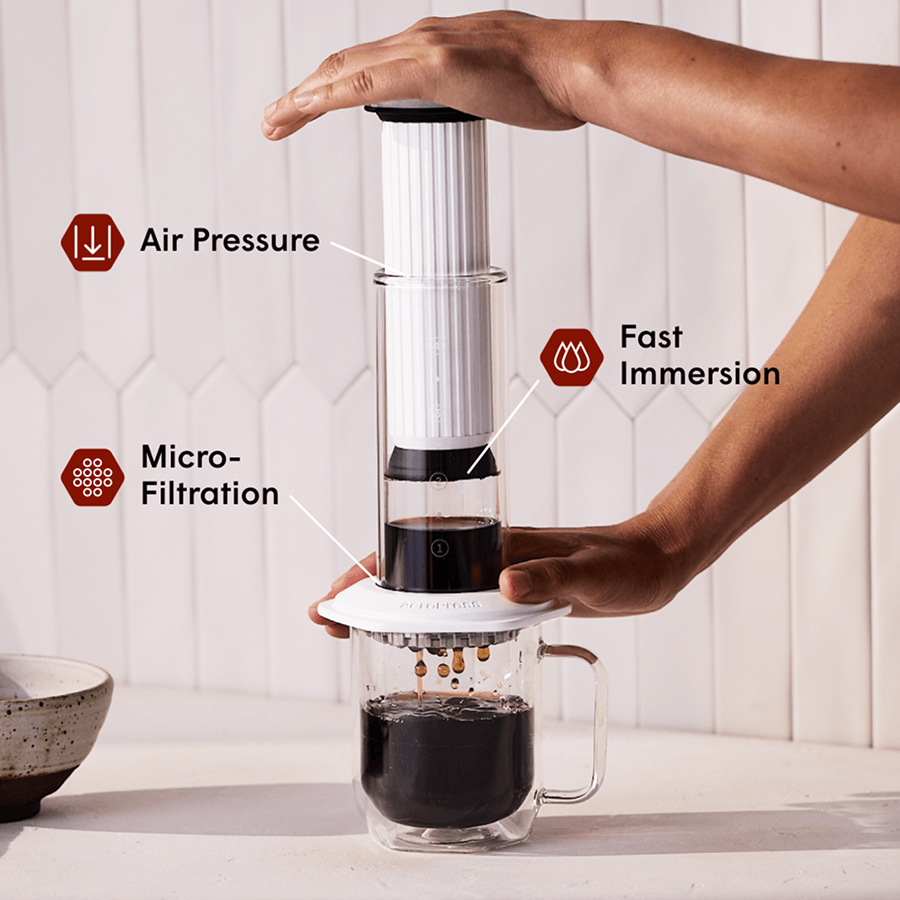 AeroPress Premium 20th Anniversary Bundle Home Coffee Set