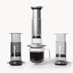 AeroPress Double Wall Glass Coffee Mug - 2 Pack Insulated Coffee Drinkware