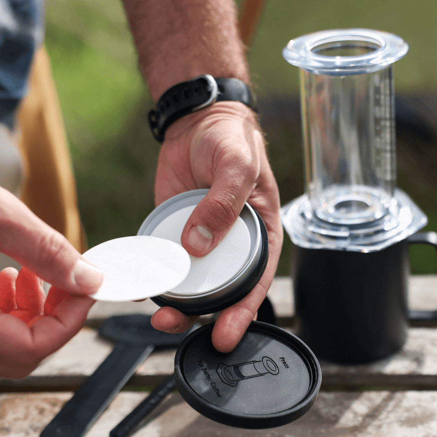 AeroPress Travel Coffee Mug - Stainless Steel Insulated Coffee Drinkware