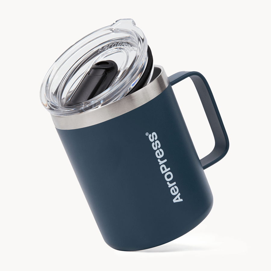 AeroPress Travel Coffee Mug - Stainless Steel Insulated Coffee Drinkware