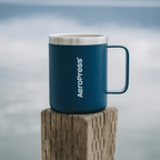 AeroPress Travel Coffee Mug - Stainless Steel Insulated Coffee Drinkware