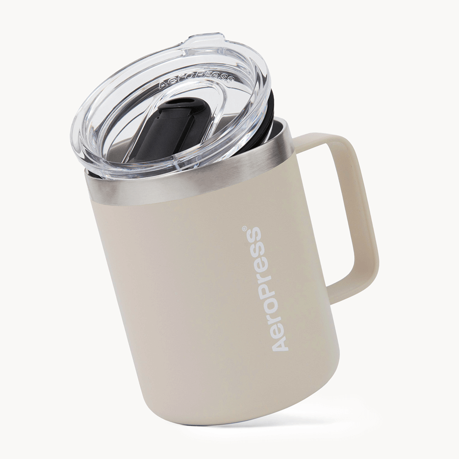 AeroPress Travel Coffee Mug - Stainless Steel Insulated Coffee Drinkware