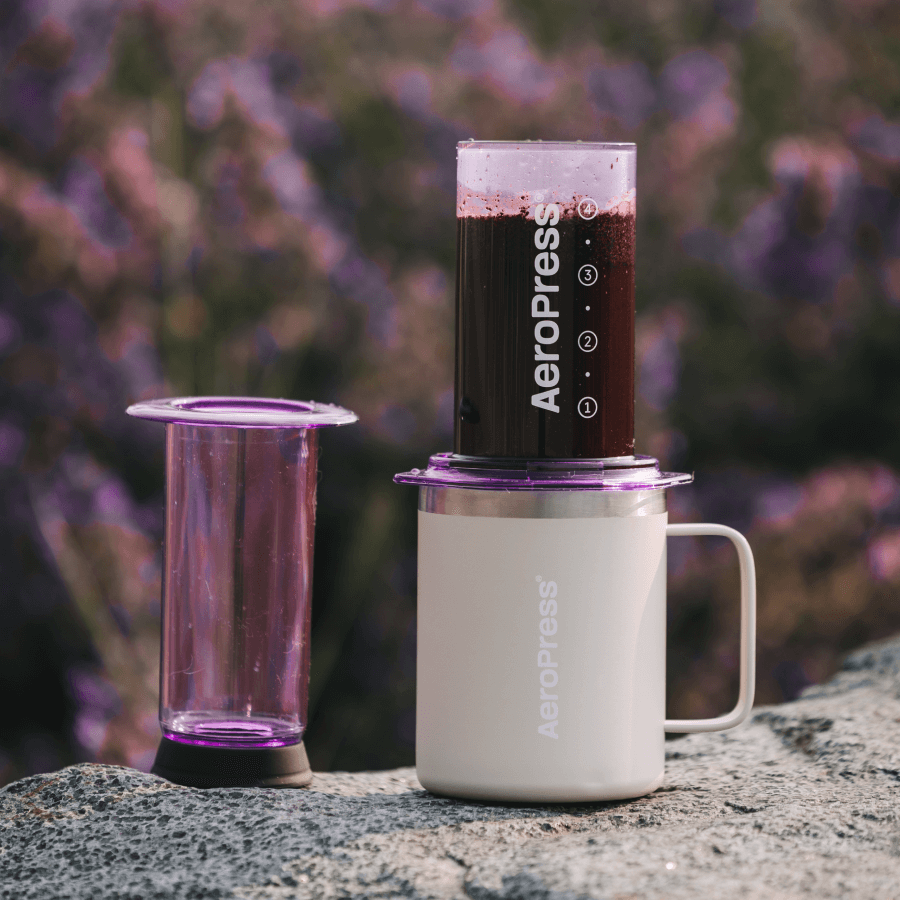 AeroPress Travel Coffee Mug - Stainless Steel Insulated Coffee Drinkware