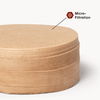 AeroPress Natural Paper Micro-Filters - Standard Easy Brew Filter Accessory