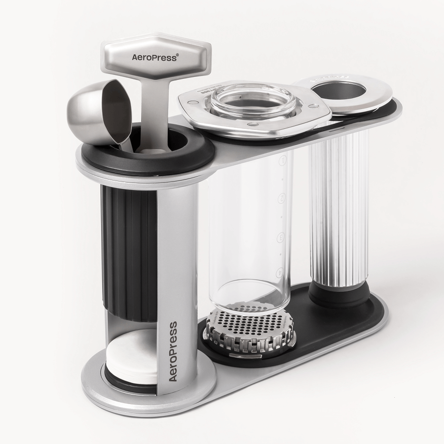 AeroPress Organizer Stand - Stainless Steel Coffee Accessory Holder Replacement