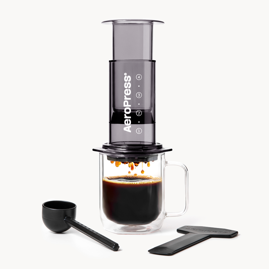 AeroPress Coffee Maker - Clear & Colors Visual Brew Coffee Maker