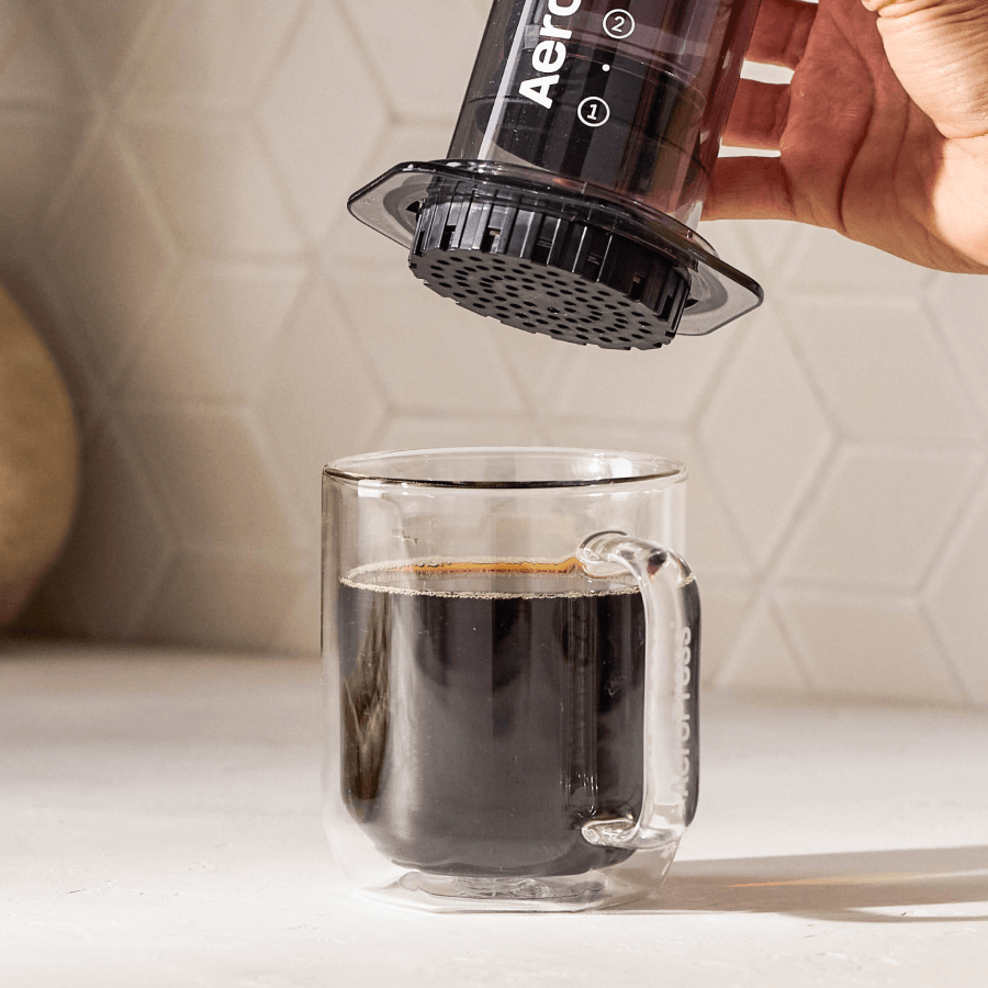 AeroPress Coffee Maker - Clear & Colors Visual Brew Coffee Maker