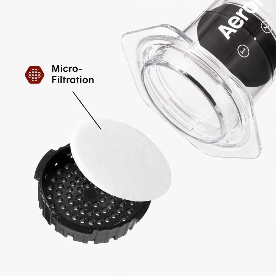 AeroPress Coffee Maker - Clear & Colors Visual Brew Coffee Maker