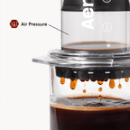 AeroPress Coffee Maker - Clear & Colors Visual Brew Coffee Maker