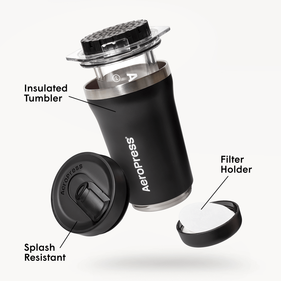 AeroPress Coffee Maker - Go Plus On the Go Coffee Brewer