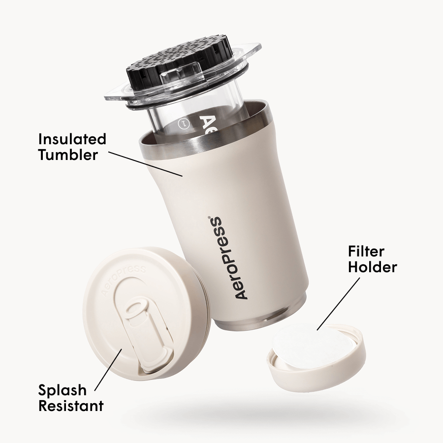 AeroPress Coffee Maker - Go Plus On the Go Coffee Brewer