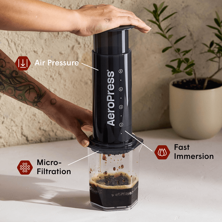 AeroPress Coffee Maker - Original XL Full Flavor Coffee Maker