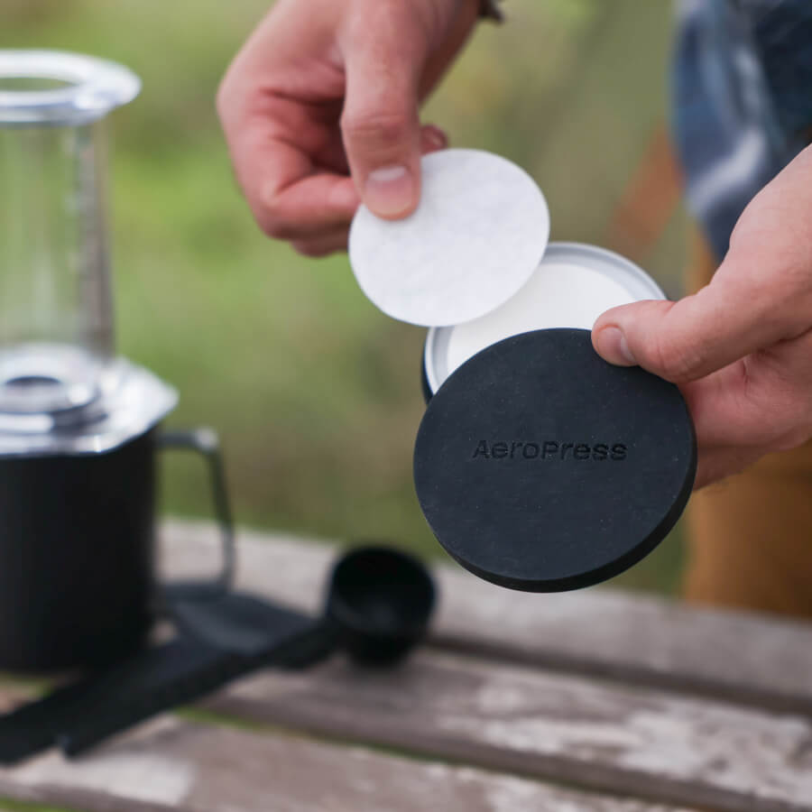 AeroPress Travel Filter Holder Easy Brew Filter Accessory