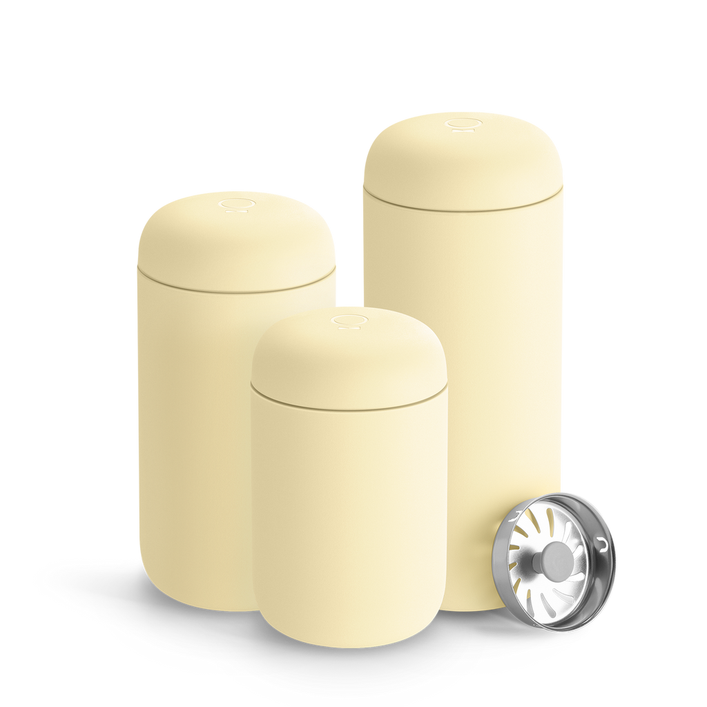Fellow Carter Move Mug + Splash Guard Insulated Coffee Drinkware