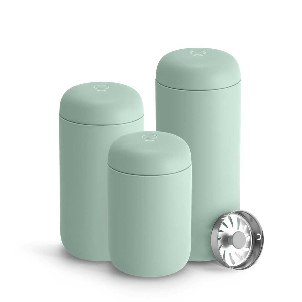 Fellow Carter Move Mug + Splash Guard Insulated Coffee Drinkware