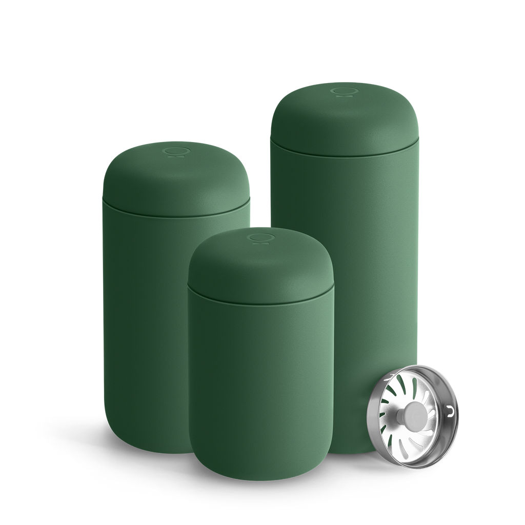 Fellow Carter Move Mug + Splash Guard Insulated Coffee Drinkware