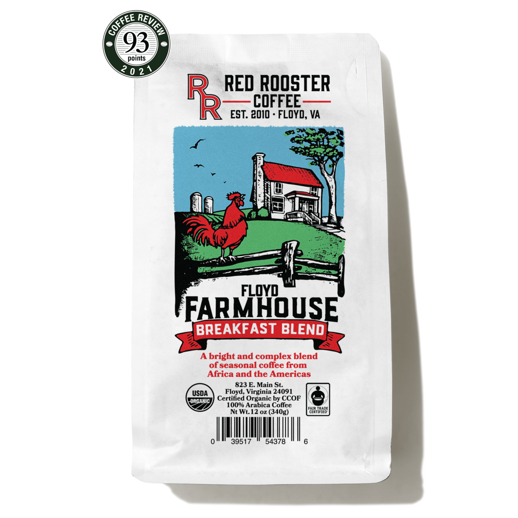 Organic Floyd Farmhouse Breakfast Blend Rich Daily Coffee Blend