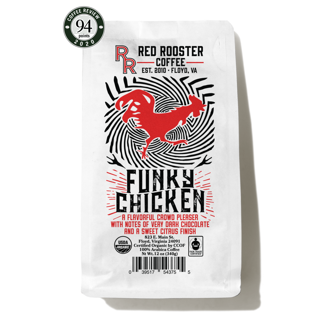 Organic Funky Chicken Rich Daily Coffee Blend