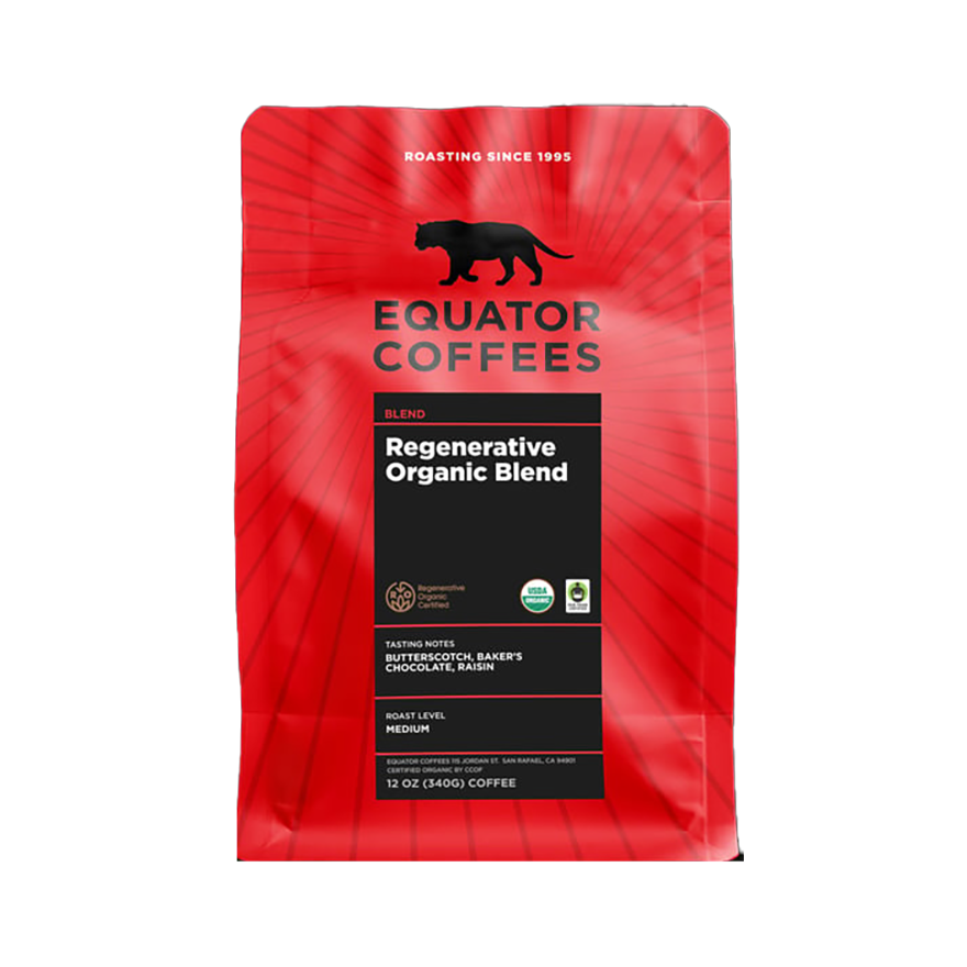 Regenerative Organic Blend 12 oz Rich Daily Coffee Blend