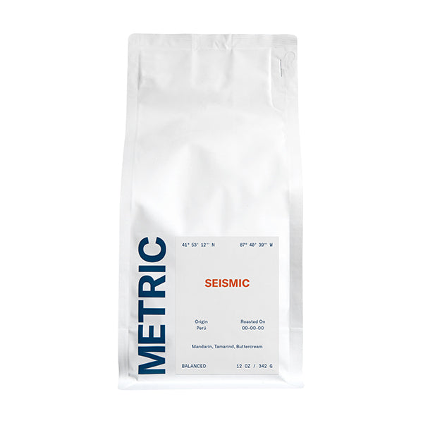 Seismic 12 oz Rich Daily Coffee Blend
