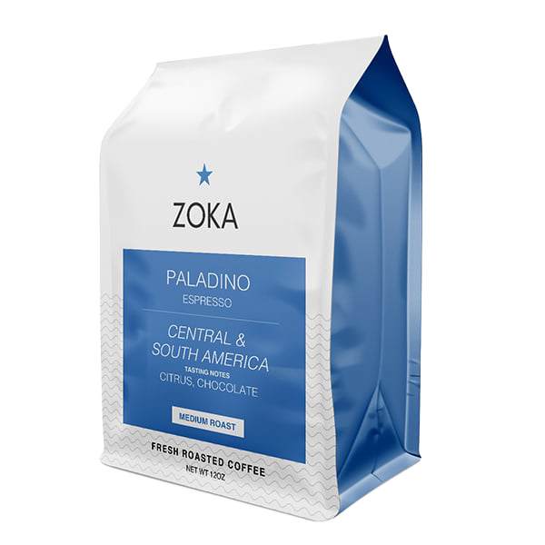 Espresso Paladino 12 oz Smooth Espresso Blend Coffee