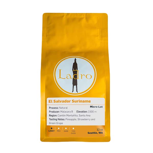 El Salvador Suriname 12 oz Fresh Roasted Origin Coffee