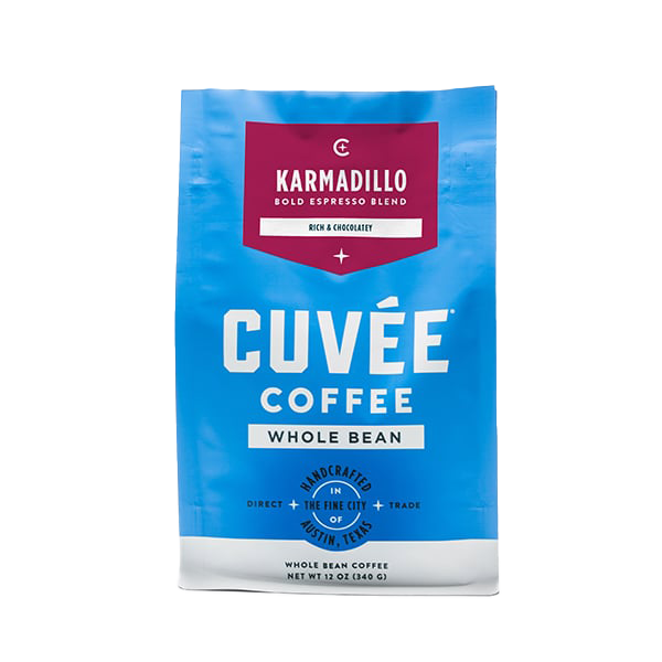 Karmadillo 12 oz Smooth Espresso Blend Coffee