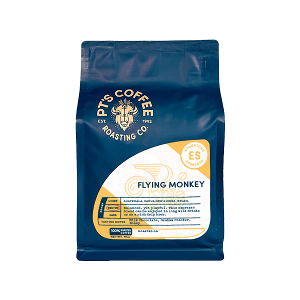 Flying Monkey Espresso 10 oz Smooth Espresso Blend Coffee
