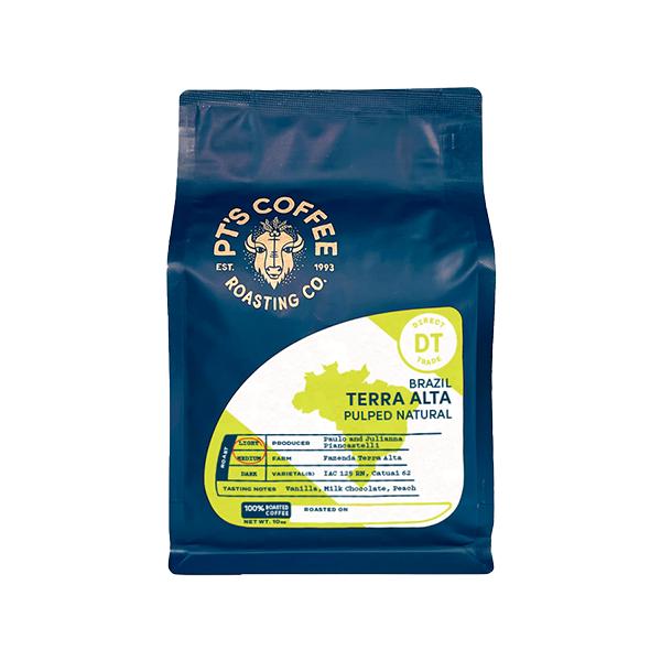 Terra Alta Pulped Natural 2 lb Smooth Espresso Blend Coffee