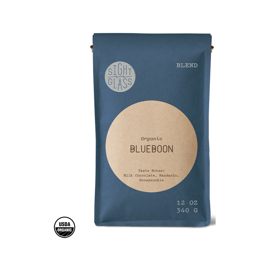 Organic Blueboon 12 oz Rich Daily Coffee Blend