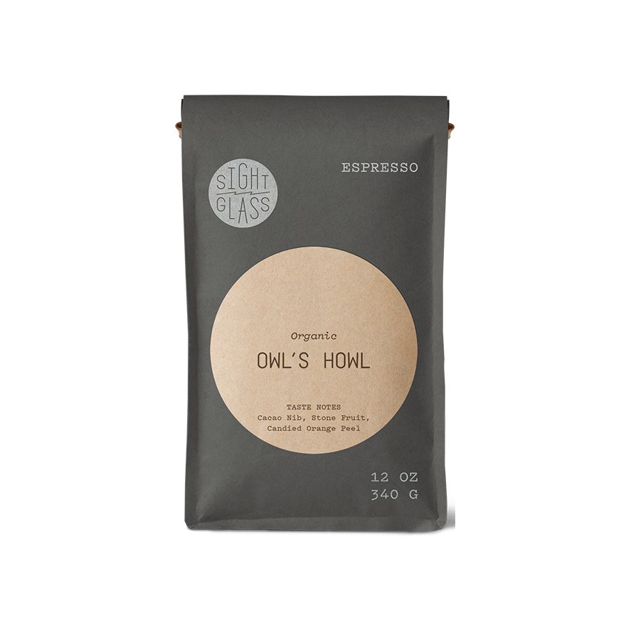 Organic Owls Howl 12 oz Smooth Espresso Blend Coffee