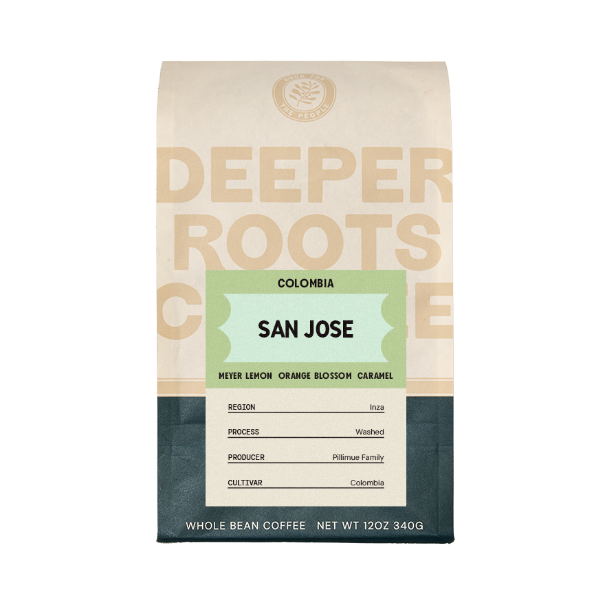 Colombia San Jose 12 oz Fresh Roasted Origin Coffee