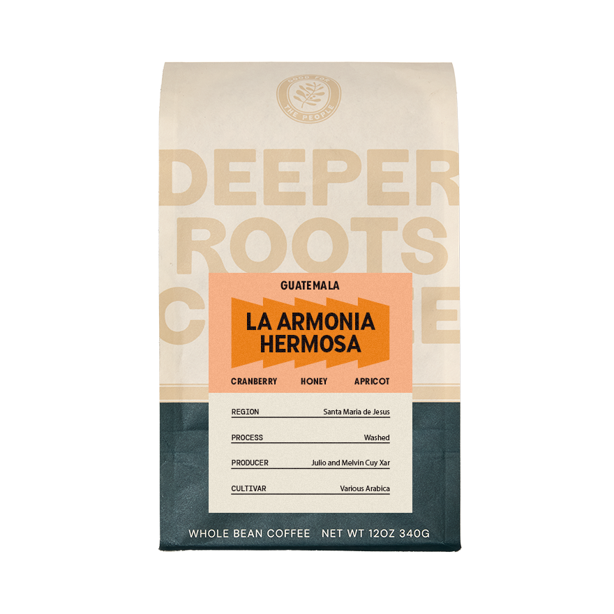 La Armonia Hermosa 12 oz Fresh Roasted Origin Coffee