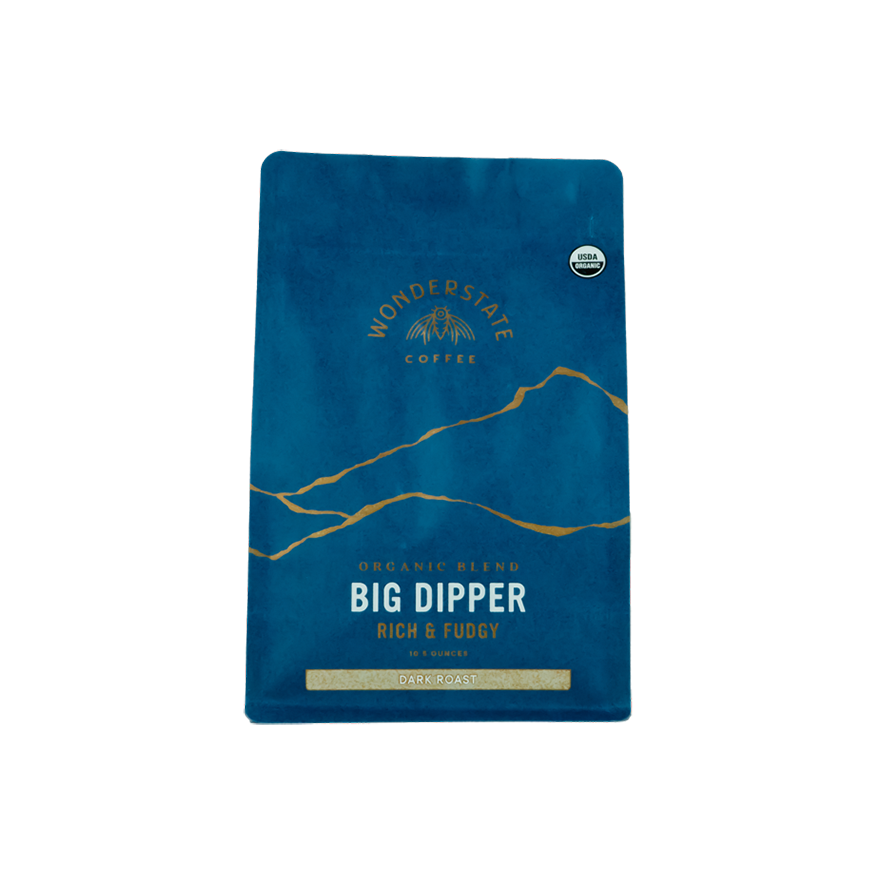 Organic Big Dipper 10.5 oz Smooth Espresso Blend Coffee