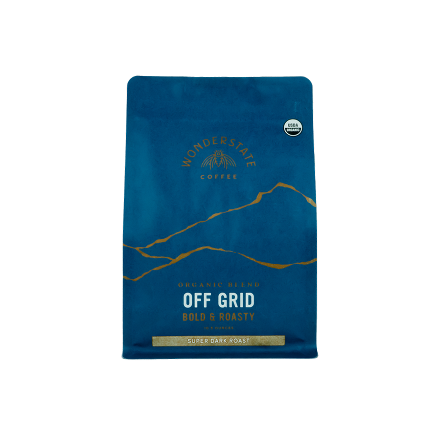Organic Off Grid Super Dark Roast 1.5 lb Smooth Espresso Blend Coffee