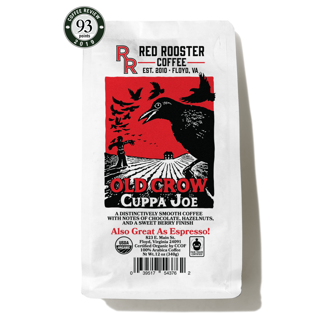 Organic Old Crow Cuppa Joe Smooth Espresso Blend Coffee