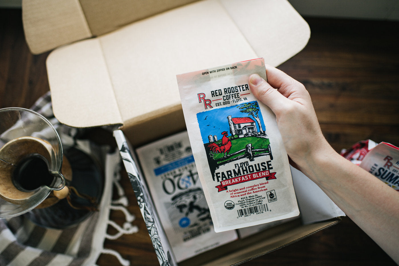 Organic Floyd Farmhouse Breakfast Blend Rich Daily Coffee Blend
