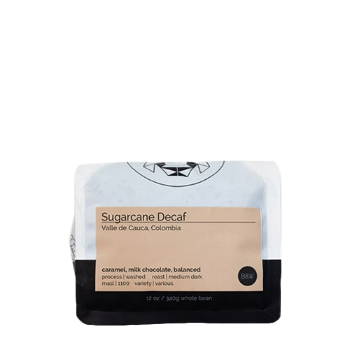 Sugarcane Decaf 12 oz Easy Drinking Decaf Coffee