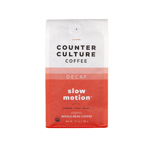 Slow Motion - Decaf 12 oz Smooth Espresso Blend Coffee