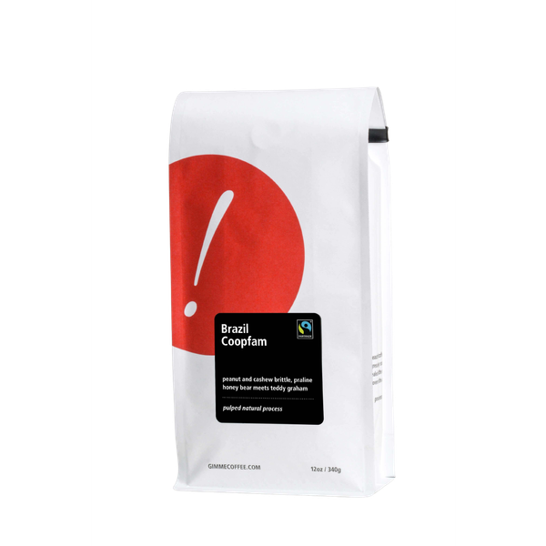 Brazil Coopfam Certified Fairtrade 2 lb Rich Daily Coffee Blend