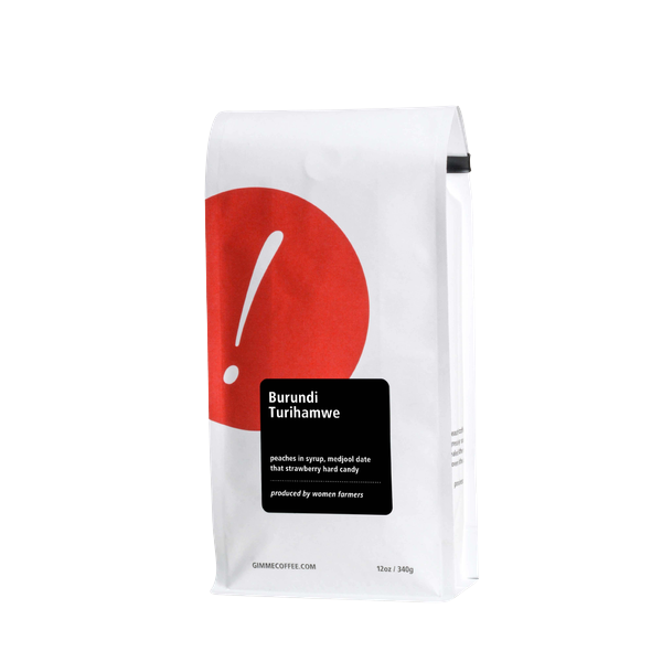 Burundi Turihamwe 12 oz Rich Daily Brew Coffee