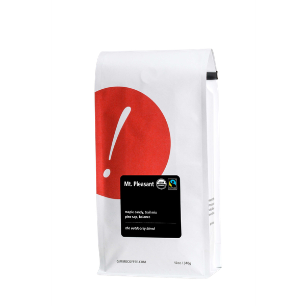 Mt Pleasant Fairtrade Organic 2 lb Rich Daily Coffee Blend