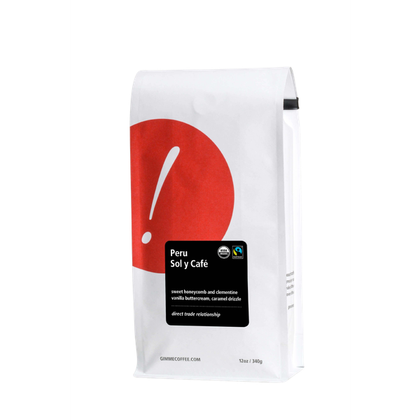 Peru Sol Y Cafe Fairtrade Organic 2 lb Rich Daily Brew Coffee
