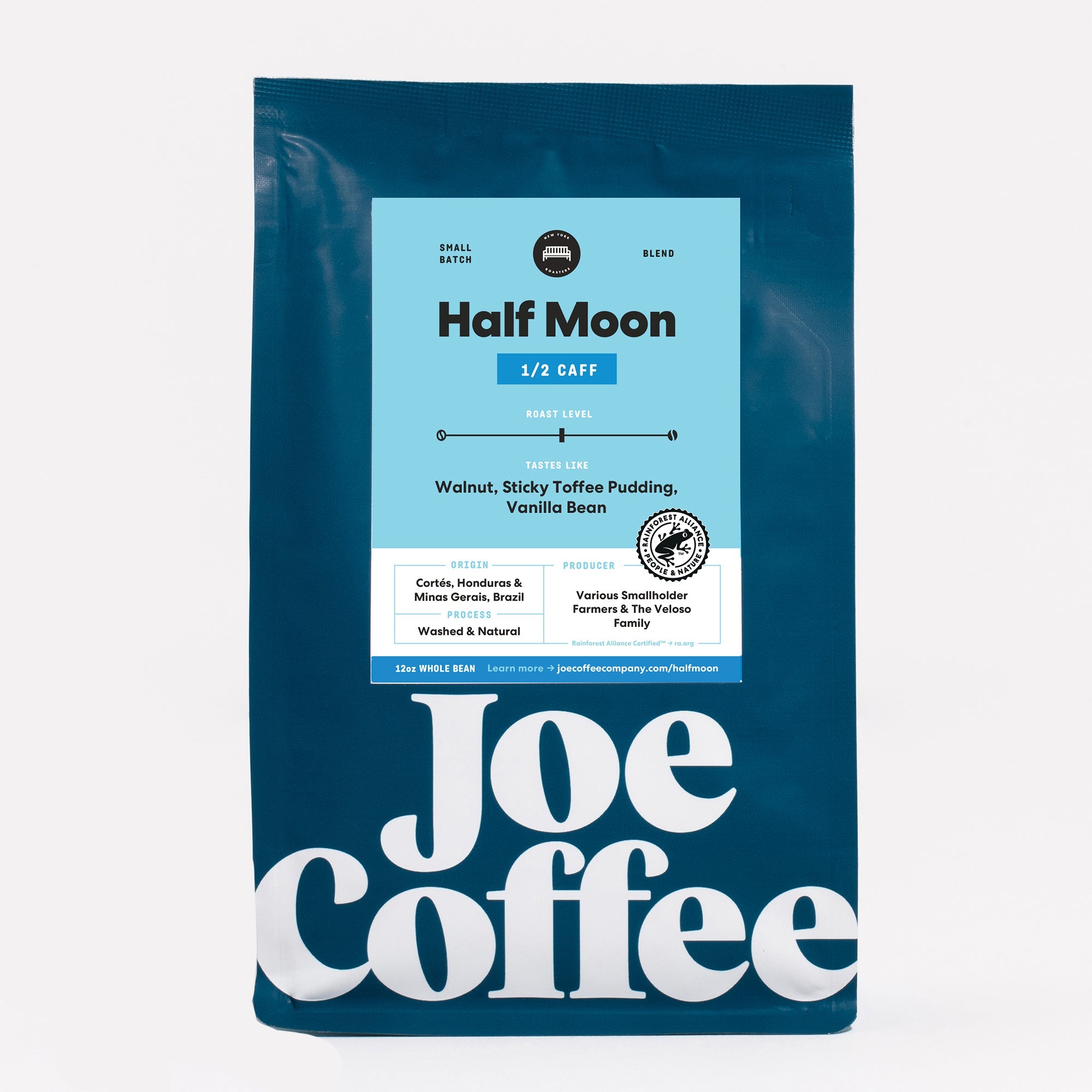 Half Moon Half Caff 2 lb Rich Daily Coffee Blend