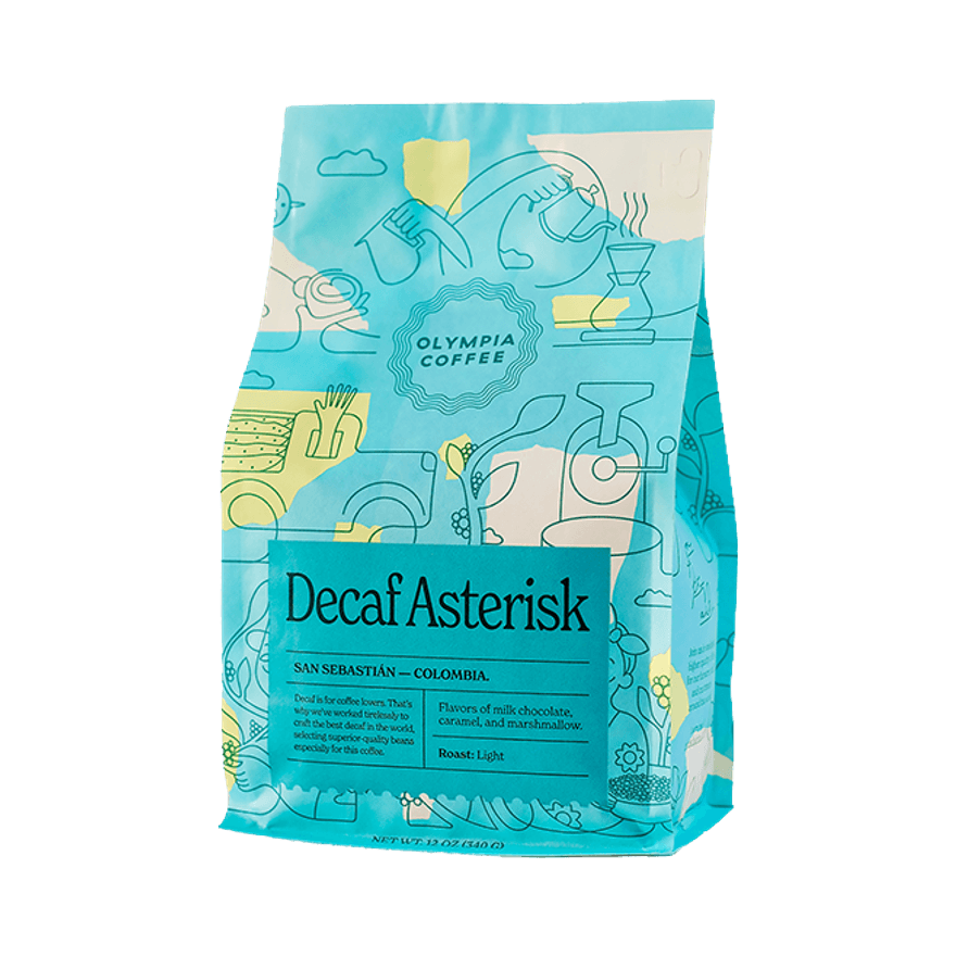 Decaf Asterisk 2 lb Smooth Espresso Blend Coffee
