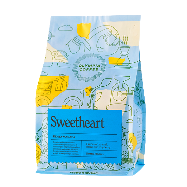 Sweetheart 12 oz Smooth Espresso Blend Coffee